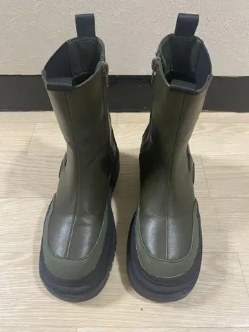 새상품급 마우지 사이드 고어 부츠 통굽