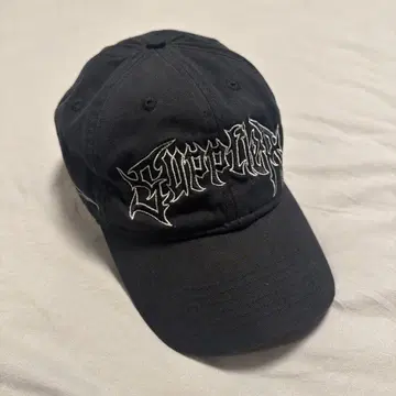 SUPPLIER 자수 로고 캡 F 사이즈