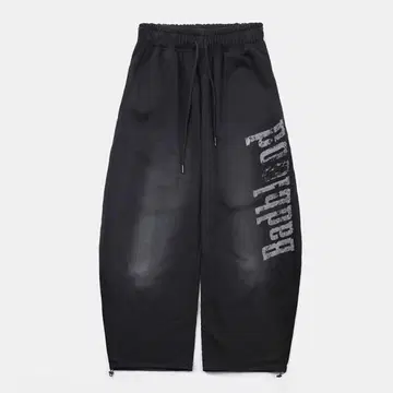 Badblood 블랙 스웨트 팬츠