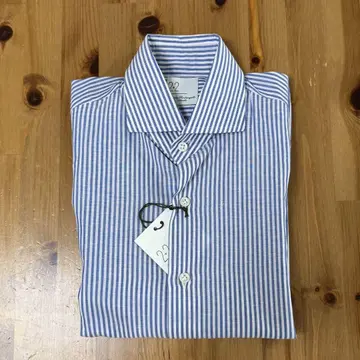 [미사용 새상품] 마리아 산탄젤로 스트라이프 셔츠 S 사이즈 [택 포함]