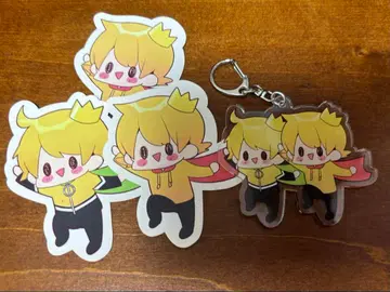 아키푸리 야라레네 외계인 키링 스티커