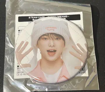 &TEAM CAFE SWEET DREAMS 캔뱃지 혜택 카드 HARUA