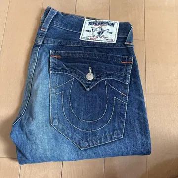 True Religion 스트레이트 데님 34