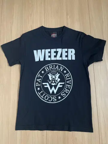 WEEZER T셔츠 사이즈 S