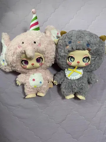 LIILA S 600% 37cm 봉제 인형 미사용품 2세트