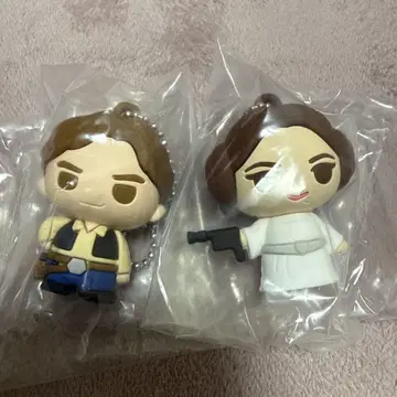 러버 피규어 스타워즈 한 솔로 레아