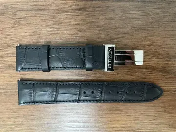 손목시계 CITIZEN 정품 벨트 가죽 (블랙)