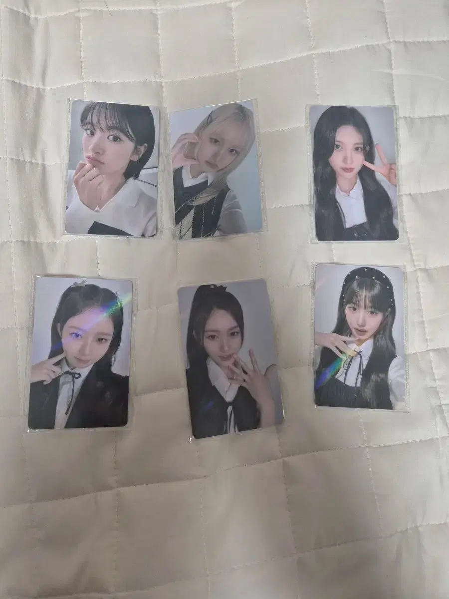 아이브 포토카드 일괄(파파존스)