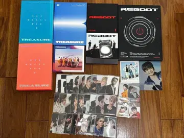 TREASURE 앨범 트레이딩 카드 포스터 묶음 판매