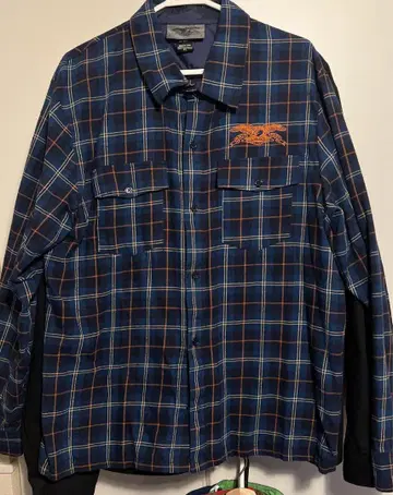 ANTI HERO BASIC EAGLE FLANNEL SHIRT