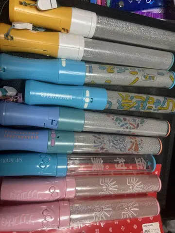 히나타자카 응원봉 묶음 판매 카네무라 미쿠 개별 응원봉