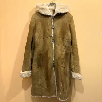 Owen Barry 무스탕 코트 카멜 영국제