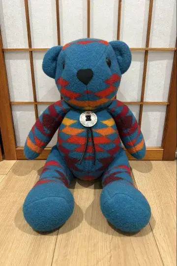 PENDLETON 봉제 인형 터콰이즈 기하학