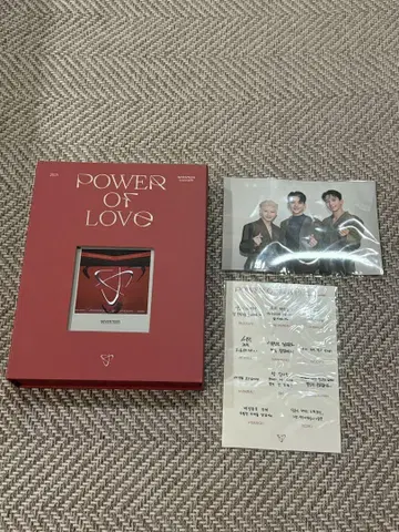 SEVENTEEN Power of love DVD 미재생 일본어 자막