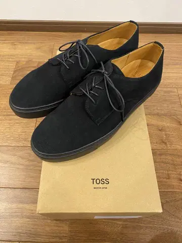 [ 완판템/새상품 ] TOSS Bath 천연 가죽 스웨이드 플레인토