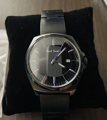 Paul Smith 블랙 손목시계 (쿼츠) 클로즈드 아이즈