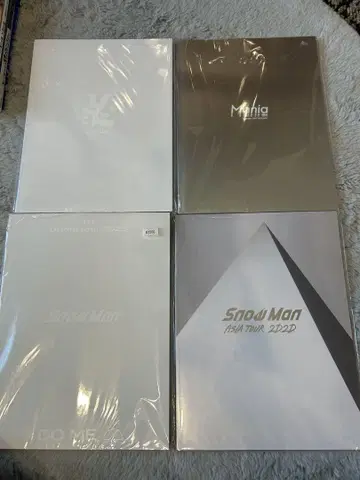 Snow Man LIVE 팜플렛 4종 세트 브로마이드 덤 포함