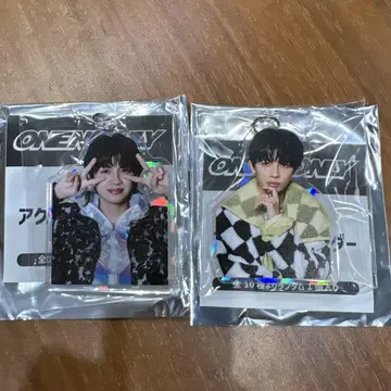 원엔 NAOYA LUMINA 아크릴 키링 2종 세트