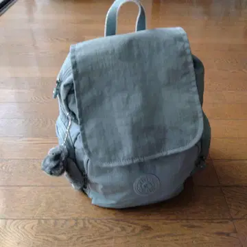 KIPLING 시티 미니 백팩 라이트 블루 그레이 참 포함