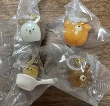 코코아 룸 곰의 빵 메지루시 액세서리 4개 세트