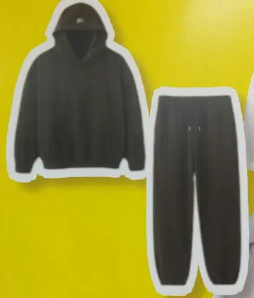 피치 존 로고 후디 셋업