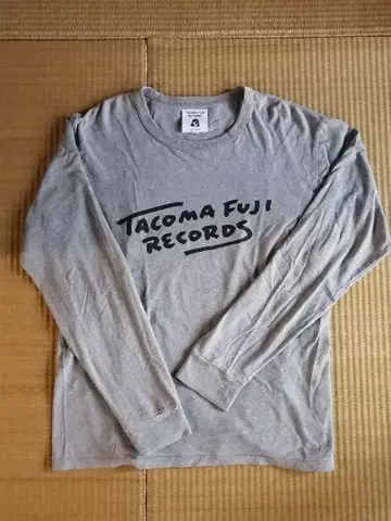 TACOMA FUJI RECORDS 긴팔 티셔츠 L 그레이