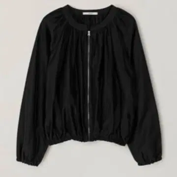 OHOTORO shirring zipper jacket