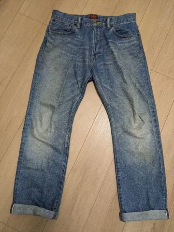 칼리 빈티지 가공 데님