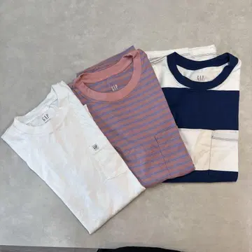 GAP 포켓T셔츠 M사이즈 3개 세트