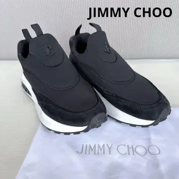 지미추 JC 로고 스니커즈 슬립온 통굽 멤피스 네오프렌