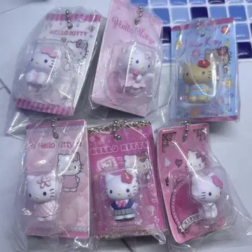 당일 발송 hello kitty 패키지 미니어처 컬렉션 컴플리트