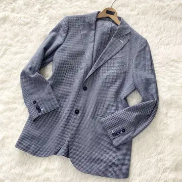 멘즈 비기 카노니코 원단 테일러드 자켓 린넨 실크 혼방 L