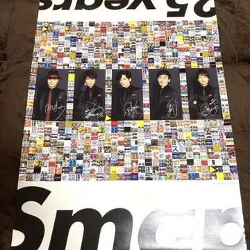 SMAP 25 YEARS BEST 최초 한정판 포스터