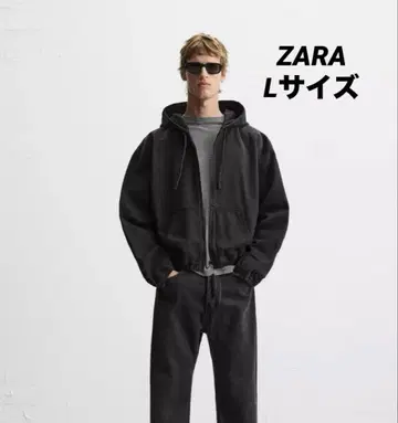 ZARA 자라 후드 데님 자켓 L 사이즈 완판템