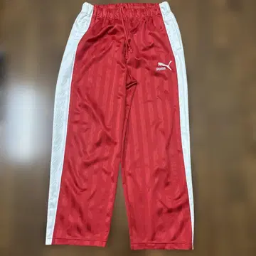 Puma 저지 빨간색 히트 유니온 원 포인트 자수 L 사이즈 단종품