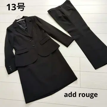 애드 루즈 스커트 수트 셋업 블랙 3종 13호 빅 사이즈