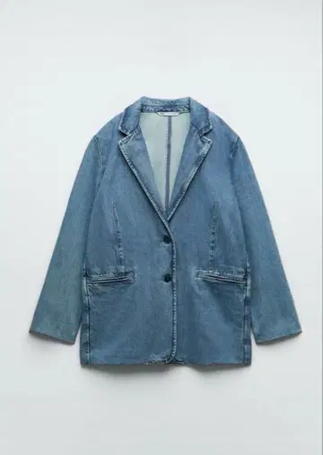 ZARA 데님 자켓 미사용 새상품급 L-XL