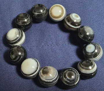 양면 흑천안석 18mm 팔찌