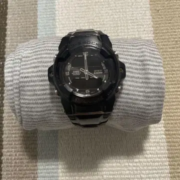 G-SHOCK 방수(디지털 아날로그) 시계 블랙