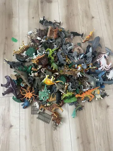 공룡, 동물, 피규어 세트 약 100체 이상