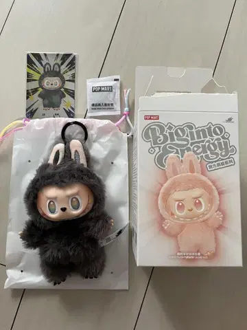 시크릿 POPMART 라브브 에너지 레어 블랙 새상품