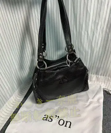 ason 블랙 숄더백 한국