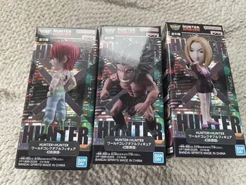 HUNTER x HUNTER 월드 컬렉터블 피규어 환영여단 3종 세트