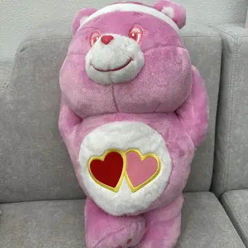 택 포함 새상품 케어베어 스야스야 BIG 봉제 인형