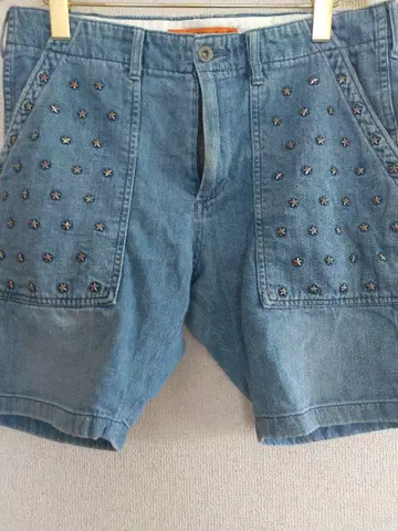 SASQUATCH fabrix 별 스타 스터드 하프 팬츠 숏