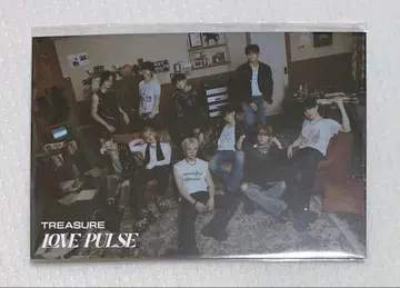 TREASURE LOVE PULSE 시리얼 엽서 미사용 1매