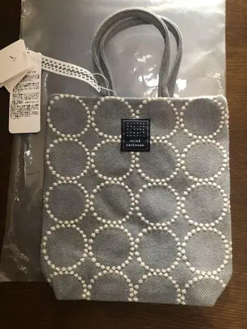 최종 가격 인하! 미나 페르호넨 토스트 백 탬버린 라이트 그레이