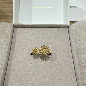 ete bijoux [마가렛] 펄 다이아몬드 반지 사이즈 15호