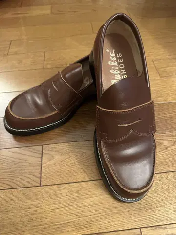 쥬빌리 슈즈 로퍼 브라운 사이즈 8 로카빌리 50's