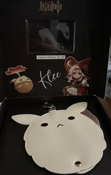 원신 Klee 한정판 카드 키링 클레